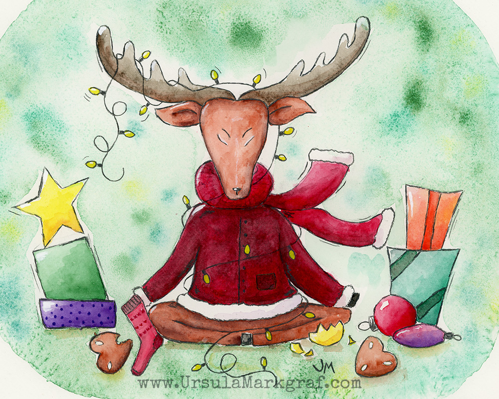 reindeer-gift-tag christmas ursula markgraf